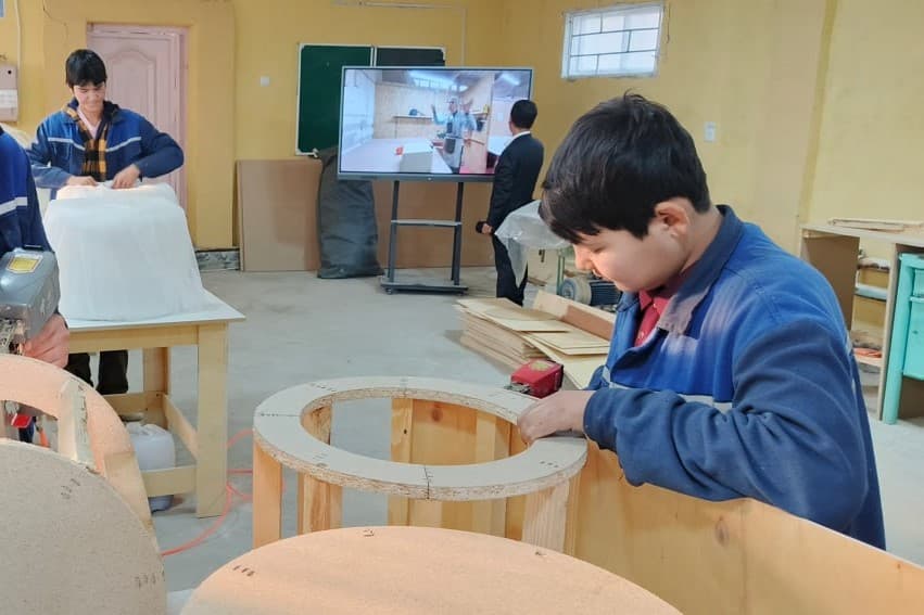 Sirdaryoda texnikum o‘quvchilarini bandligini ta’minlashda amaliy ishlar yo‘lga qo‘yildi