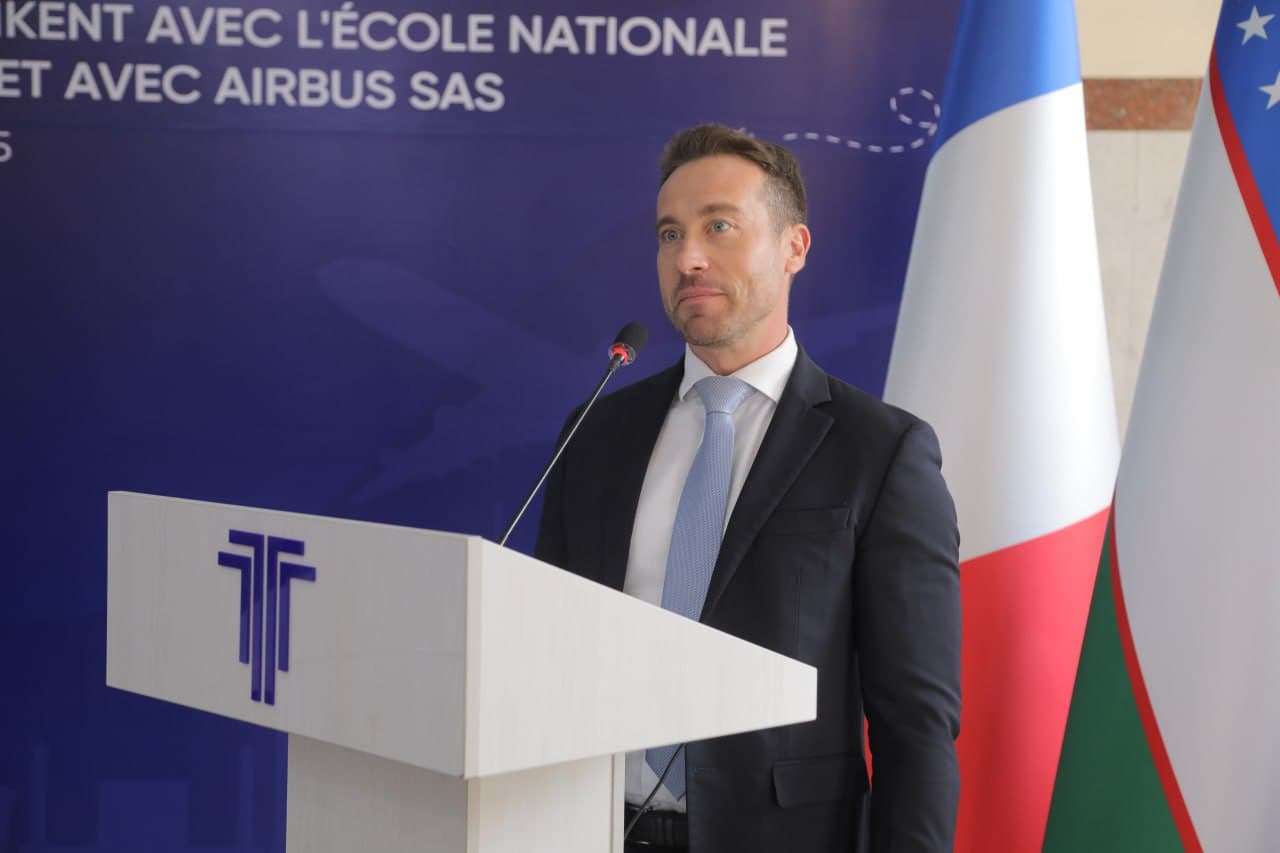 Toshkent davlat transport universiteti talabalari Fransiyadagi Airbus markazida amaliyot oʻtaydilar