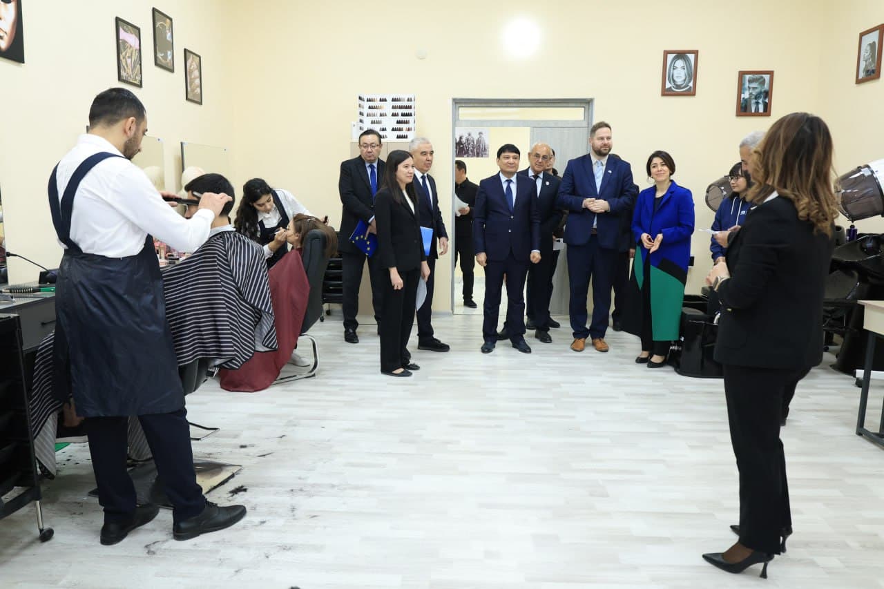 YUNESKO va Yevropa Ittifoqi koʻmagi bilan kasbiy taʼlim boʻyicha Samarqand viloyati hududiy qayta tayyorlash va malaka oshirish fakulteti ochildi