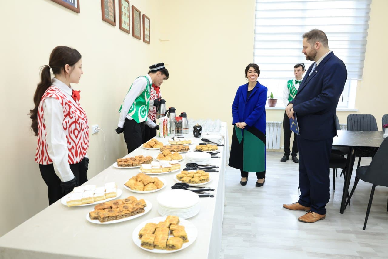 YUNESKO va Yevropa Ittifoqi koʻmagi bilan kasbiy taʼlim boʻyicha Samarqand viloyati hududiy qayta tayyorlash va malaka oshirish fakulteti ochildi