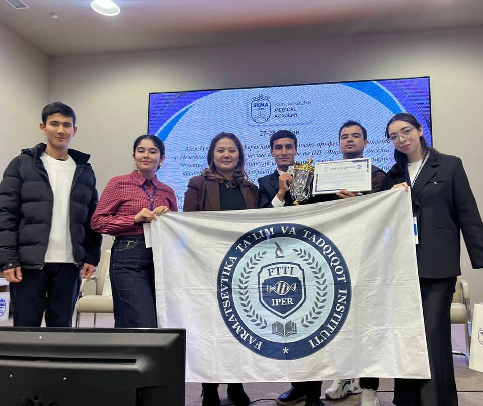 O‘zbekistonlik talabalar farmatsevtika bo‘yicha xalqaro olimpiadada 1-o‘rinni egallashdi