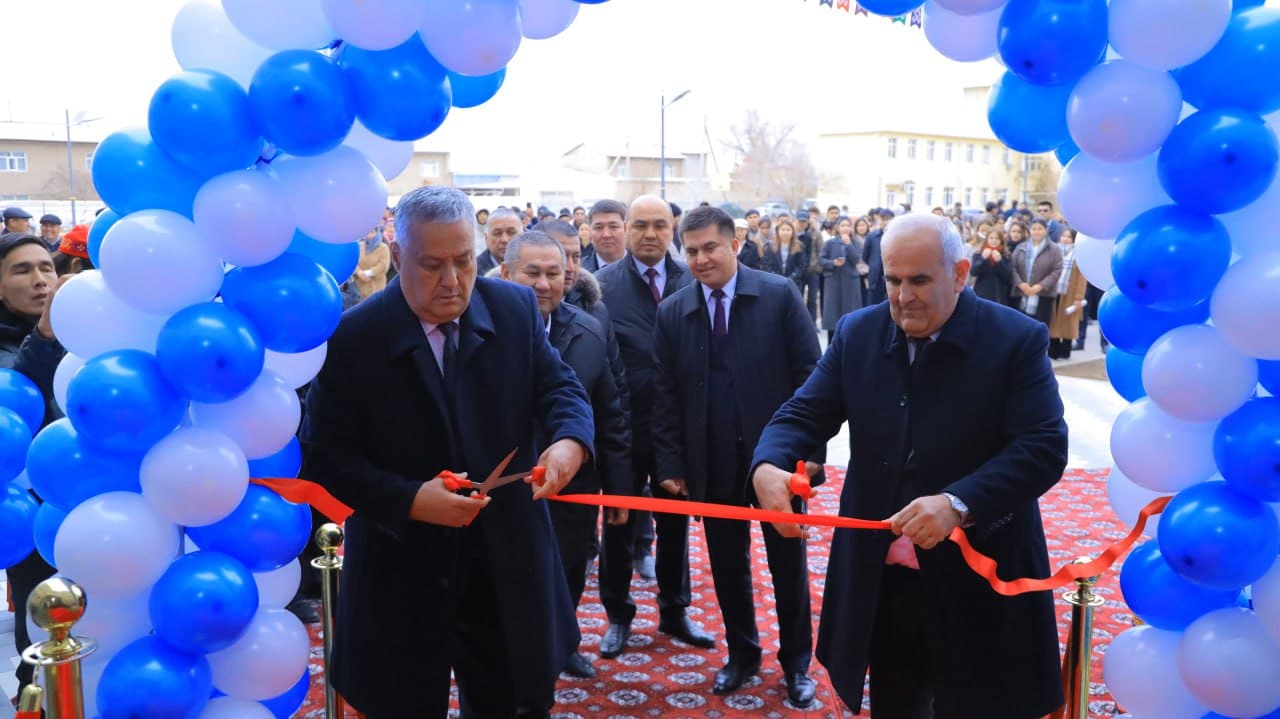 Qoraqalpoq davlat universitetida yangi 400 o‘rinli talabalar turar joyi foydalanishga topshirildi