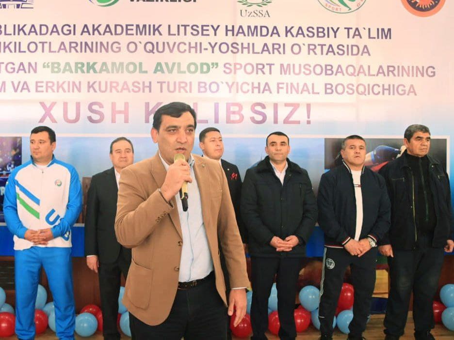 Erkin va yunon-rum kurash musobaqalarining respublika final bosqichi bo‘lib o‘tdi