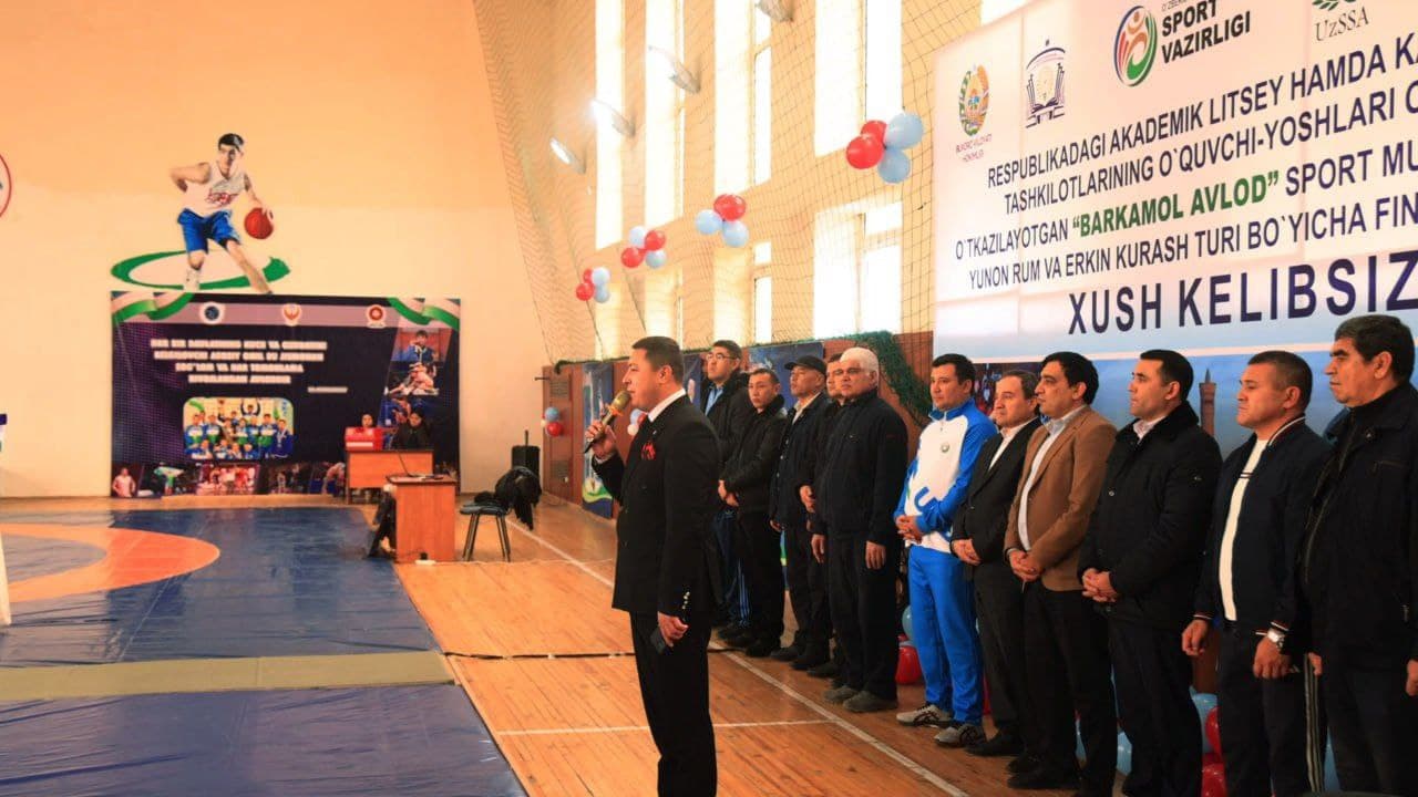 Erkin va yunon-rum kurash musobaqalarining respublika final bosqichi bo‘lib o‘tdi