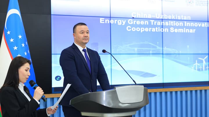Toshkentda Oʻzbekiston–Xitoy energetika sohasida “yashil” transformatsiyaga bagʻishlangan xalqaro ilmiy-amaliy seminar oʻtkaziladi
