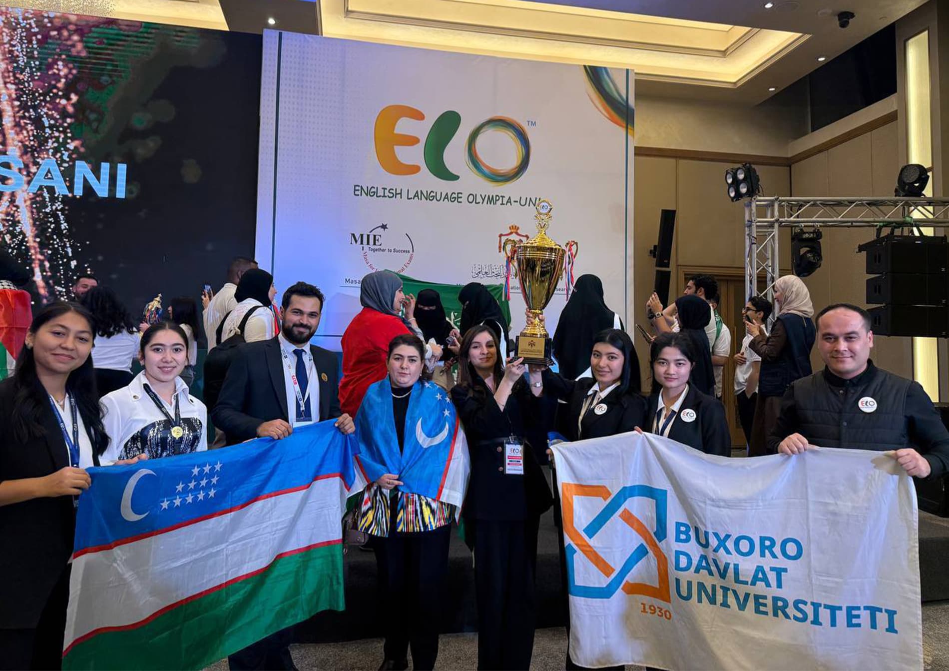 ELO xalqaro ingliz tili olimpiadasida O‘zbekiston terma jamoasi tarixiy g‘alabaga erishdi