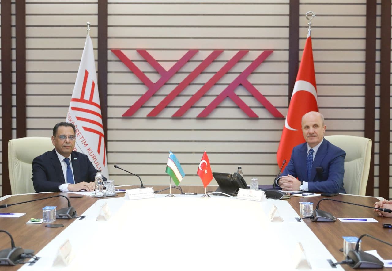 Oʻzbekiston va Turkiya oʻrtasida oliy taʼlim sohasidagi hamkorlik yanada mustahkamlanmoqda