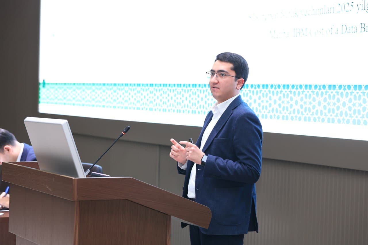 Sun’iy intellekt texnologiyalaridan foydalanishda axborot xavfsizligi masalalariga bag‘ishlangan o‘quv-seminar tashkil etildi