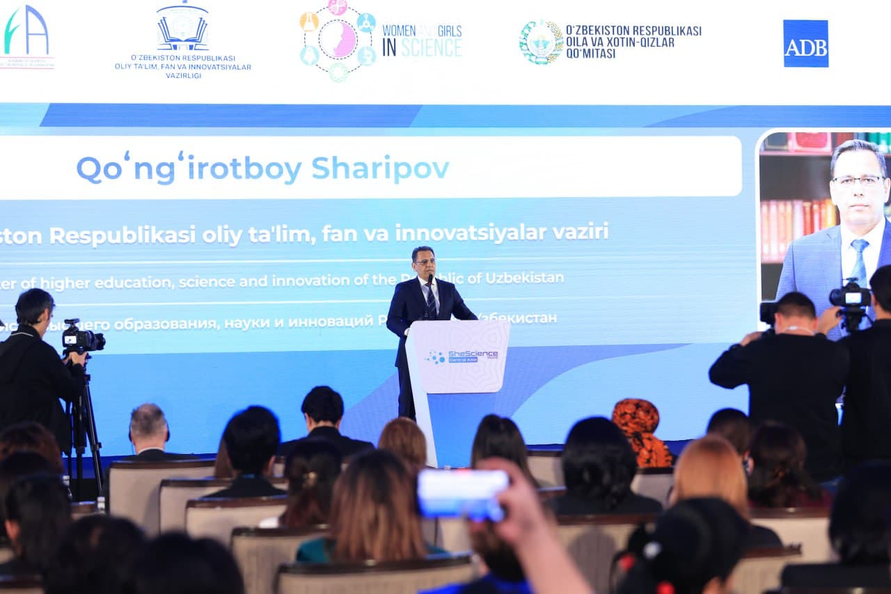 SheSCIENCE 2026: Ilmiy hamkorlik va gender tenglik sari