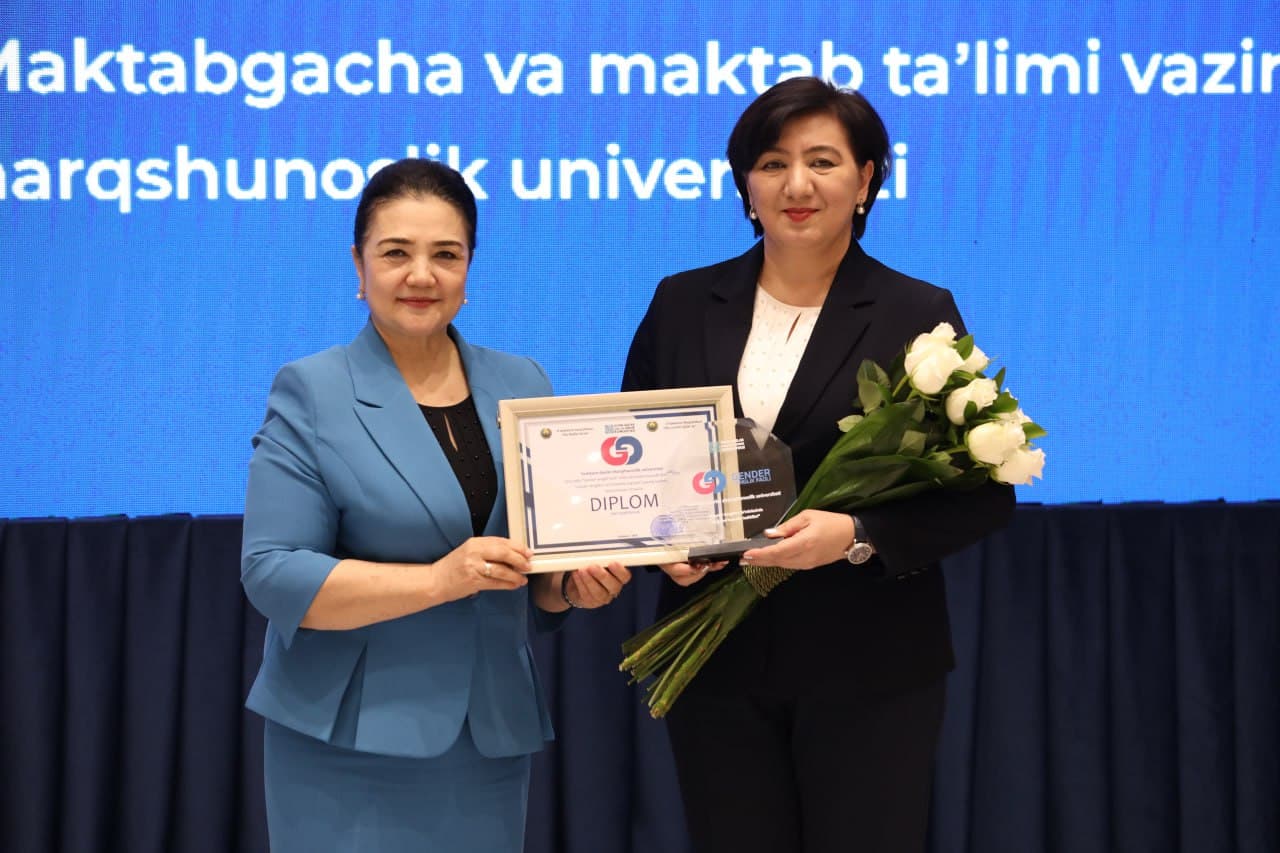 Toshkent davlat sharqshunoslik universiteti – gender tenglikni taʼminlashda eng faol hududiy tashkilot