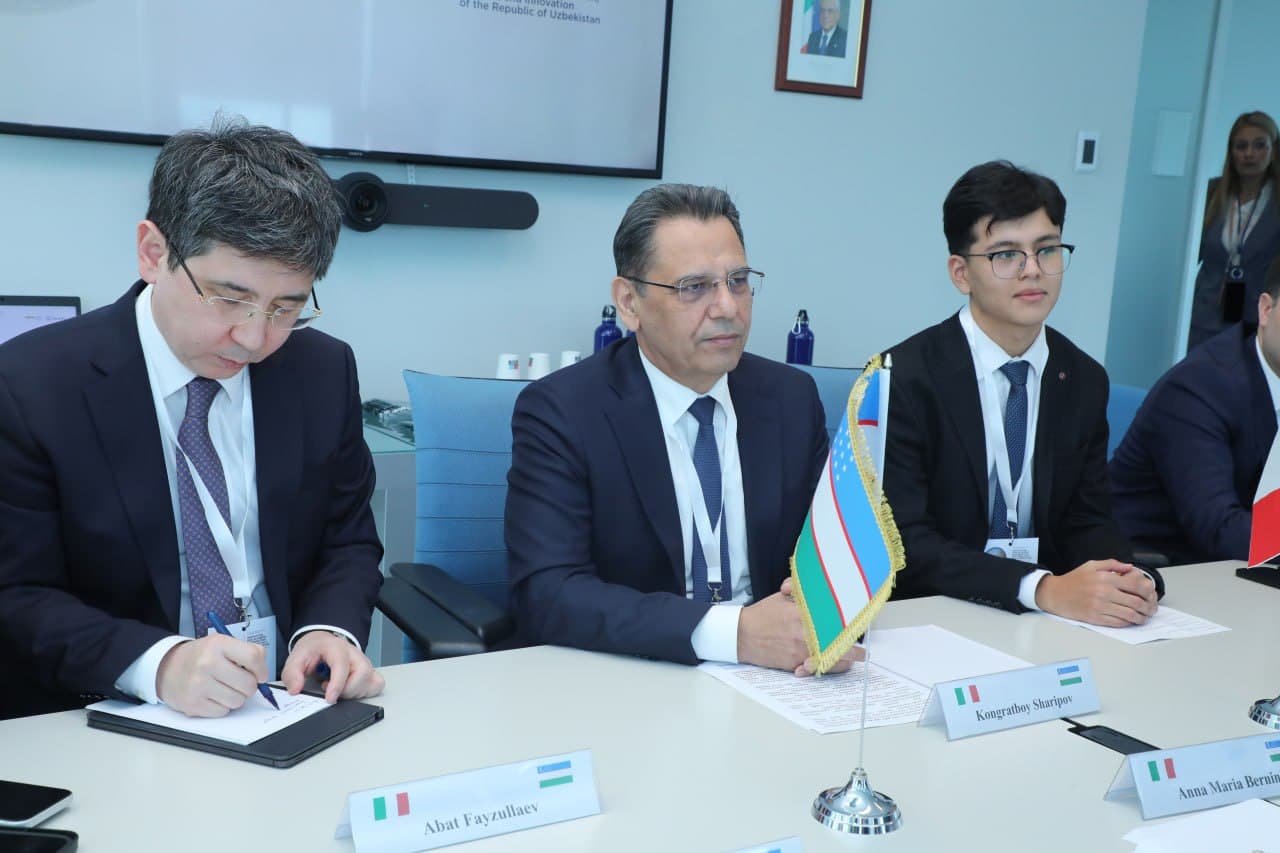 Oʻzbekiston va Italiya oliy taʼlim vazirlari oʻrtasida uchrashuv boʻlib oʻtdi