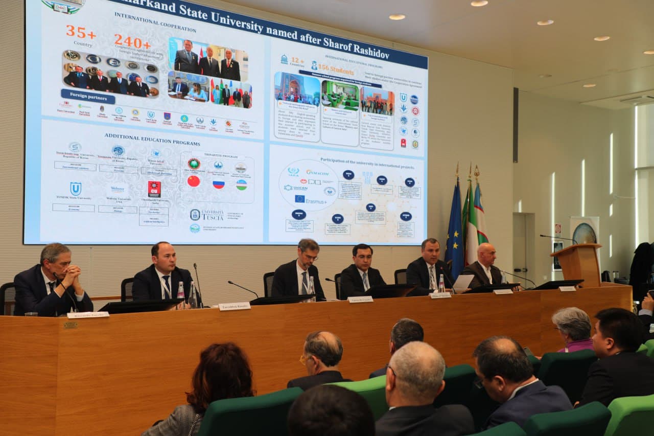 O‘zbekiston–Italiya akademik forumi doirasida ikki sessiyali akademik muloqotlar o‘tkazildi