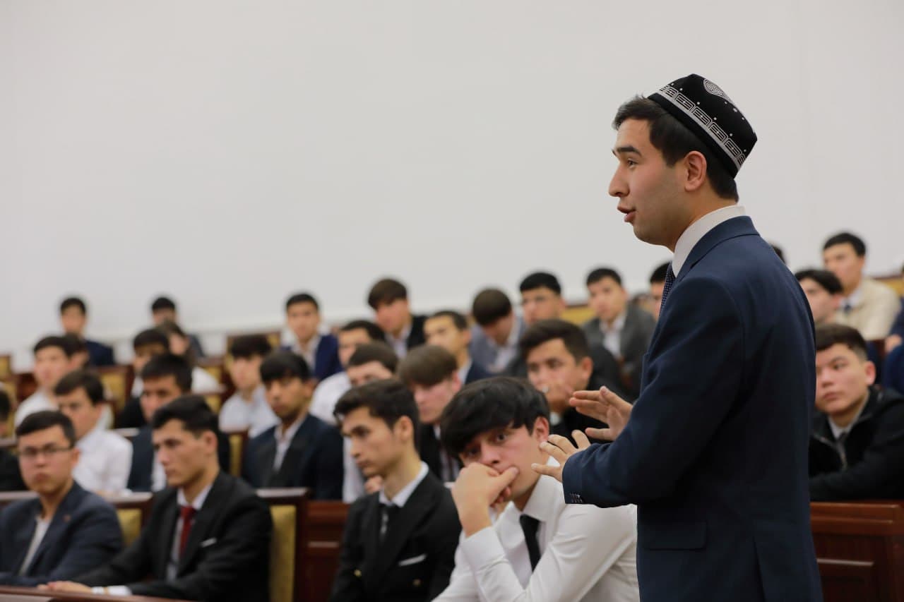 Toshkent davlat texnika universiteti talabalari bilan ochiq muloqot o‘tkazildi