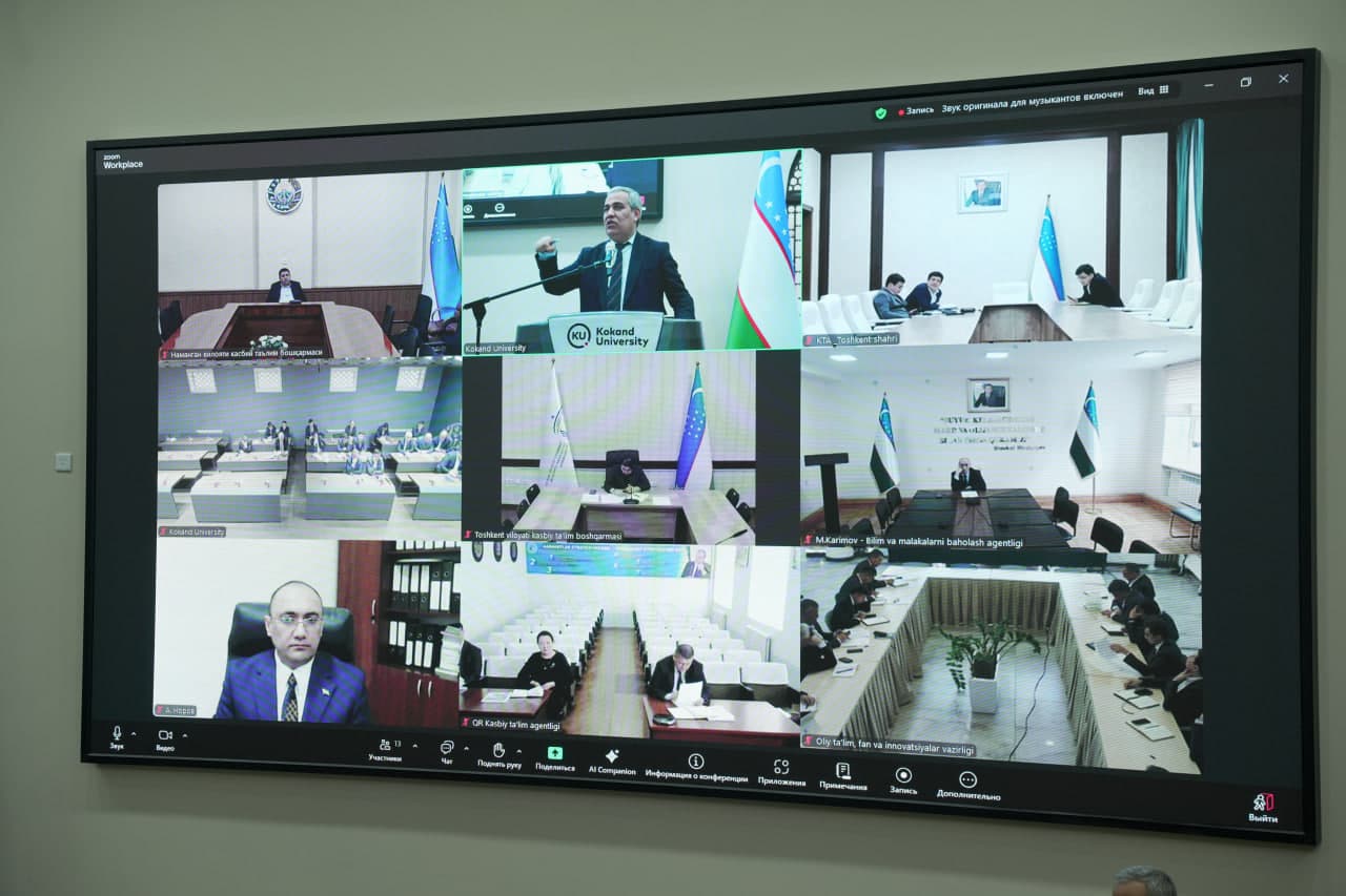 Qoʻqonda Oliy taʼlim, fan va innovatsiyalar vazirligining navbatdagi Hayʼat yigʻilishi oʻtkazildi