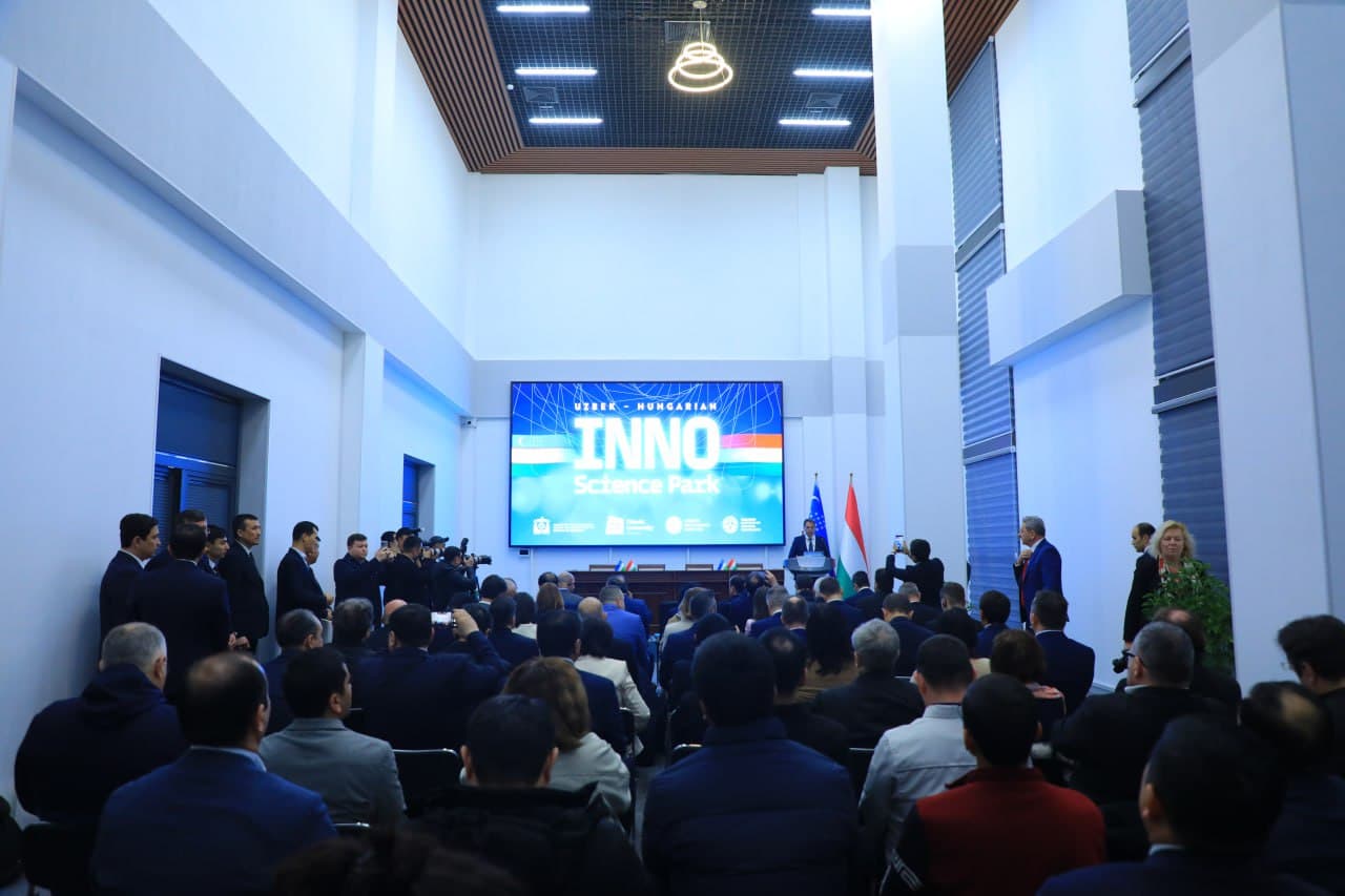 В Джизаке открылся научно-инновационный парк INNO Science Park, созданный в сотрудничестве Узбекистана и Венгрии