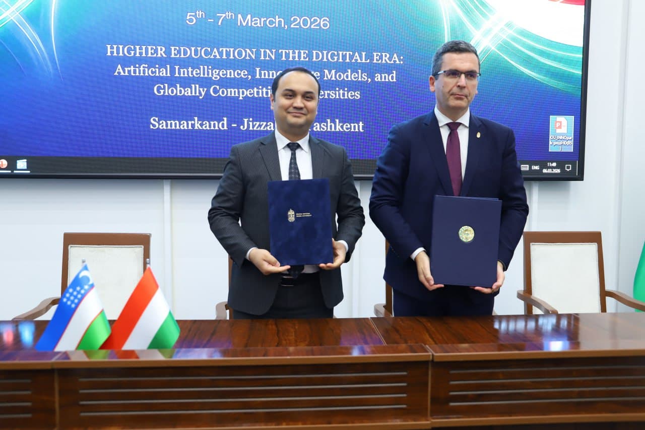 Oʻzbekiston–Vengriya: kadrlar tayyorlashda hamkorlik kengayadi