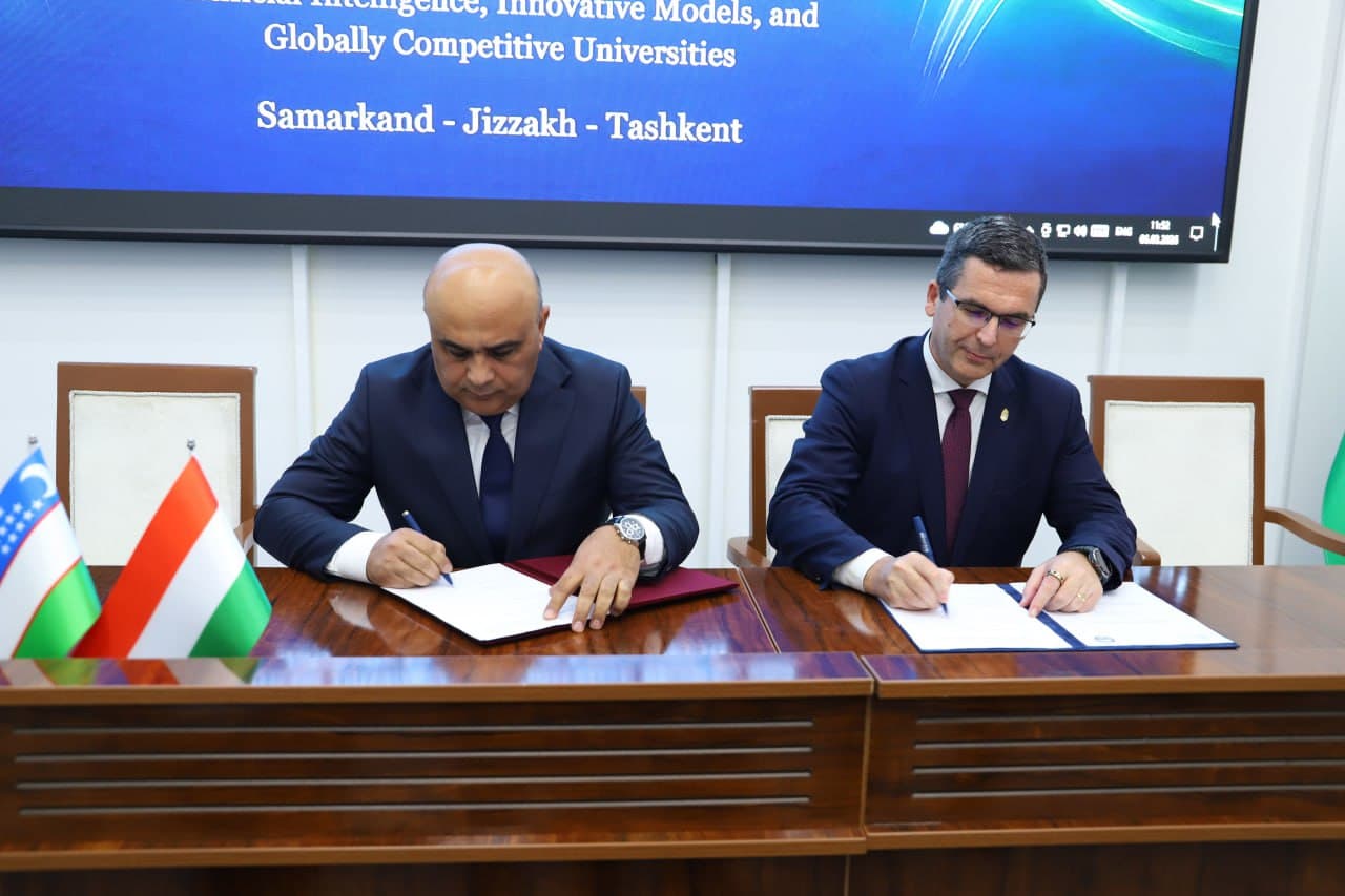 Oʻzbekiston–Vengriya: kadrlar tayyorlashda hamkorlik kengayadi