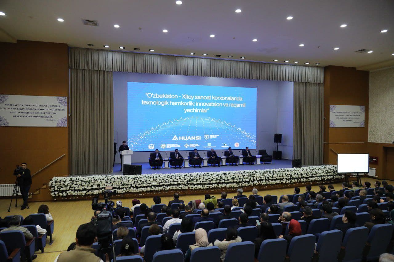 “O‘zbekiston–Xitoy sanoat korxonalarida texnologik hamkorlik: innovatsion va raqamli yechimlar” mavzusida xalqaro forum bo‘lib o‘tdi