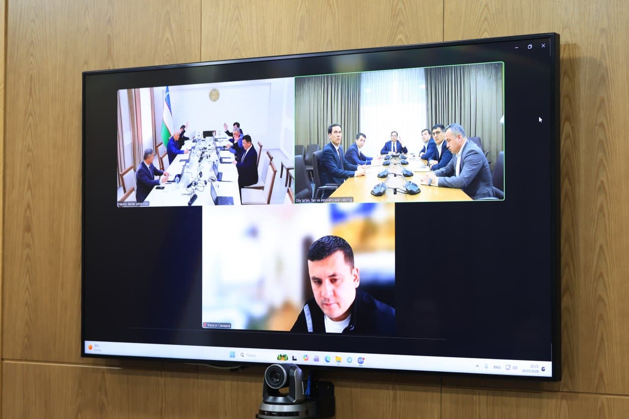 Navoiy davlat universiteti Kuzatuv kengashining navbatdagi yigʻilishi boʻlib oʻtdi