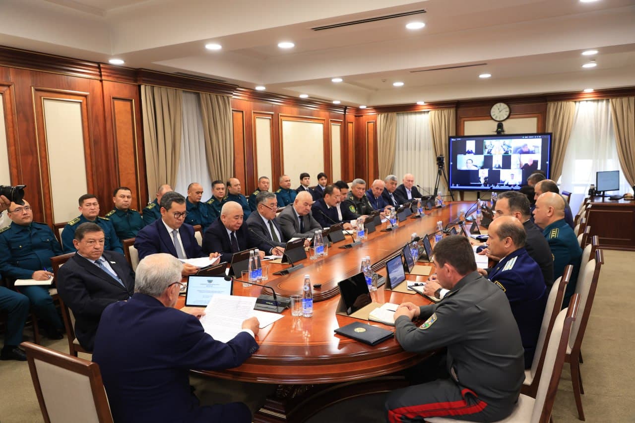 Toshkentda oliy ta’lim muassasalarida rezerv va zaxira ofitserlarni tayyorlash tizimi o‘rganildi