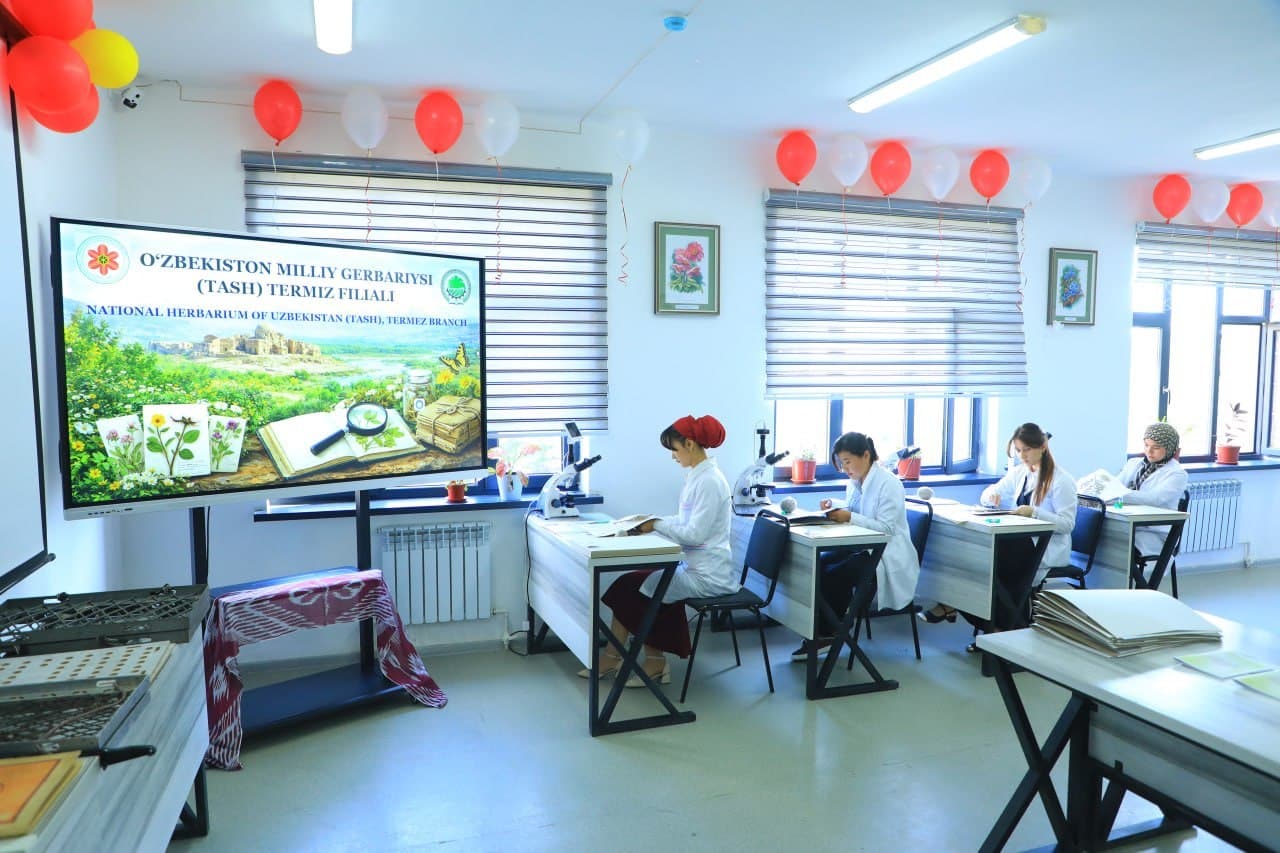 Ilm-fanda yangi sahifa: Termizda Milliy gerbariy filiali ochildi