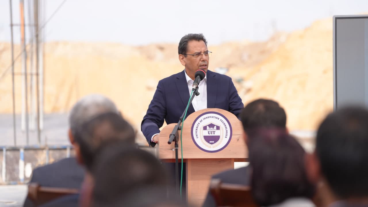 Innovatsion texnologiyalar universiteti yangi binosiga tamal toshi qoʻyildi