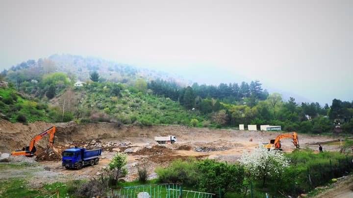 Darband o‘quv-amaliyot bazasida keng ko‘lamli bunyodkorlik ishlari olib borilmoqda