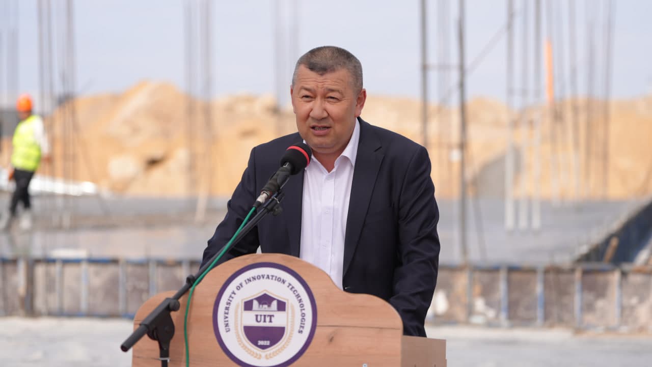 Innovatsion texnologiyalar universiteti yangi binosiga tamal toshi qoʻyildi