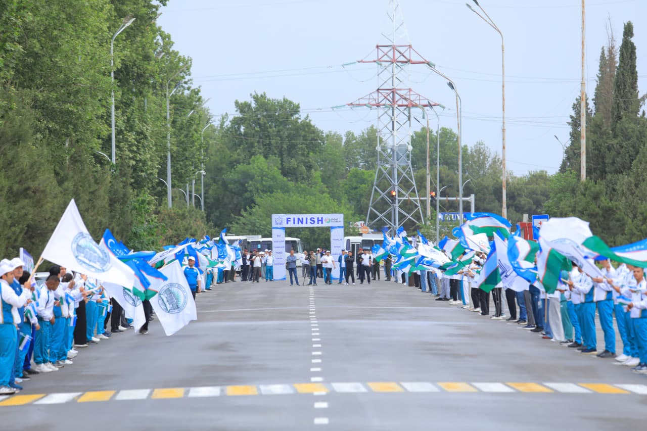 Termizda rektorlar marafoni: salomatlik sari o‘n ming qadam