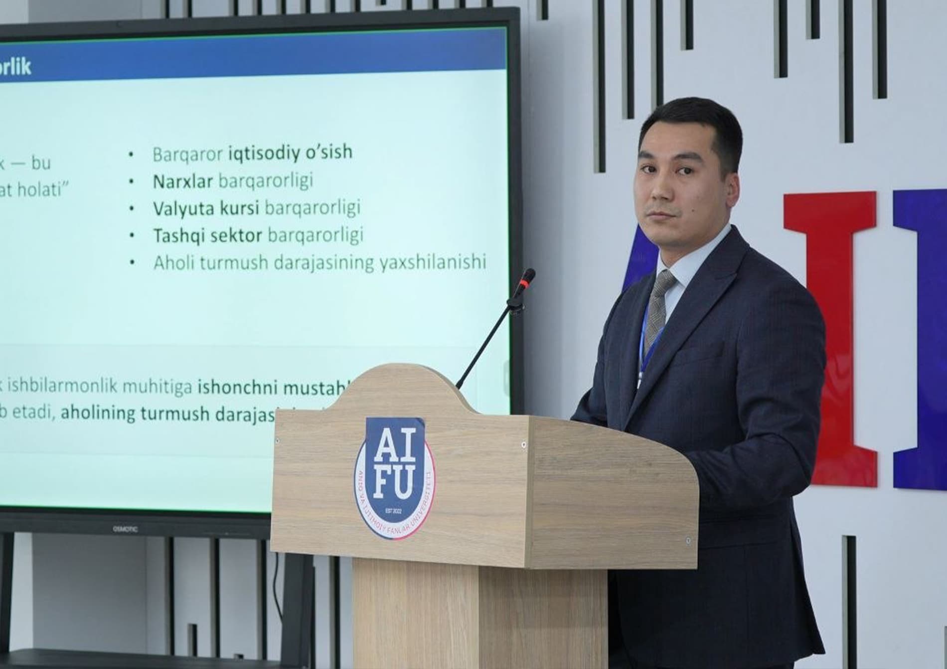 Republican Scientific and Practical Conference on "Uzbekistan 2030: Sustainable Economic Growth and Solutions" Held