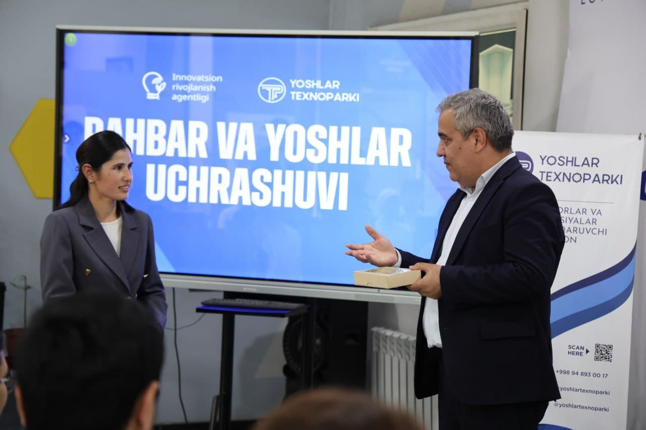 Andijon yoshlar texnoparkida “Rahbar va yoshlar” uchrashuvi o‘tkazildi