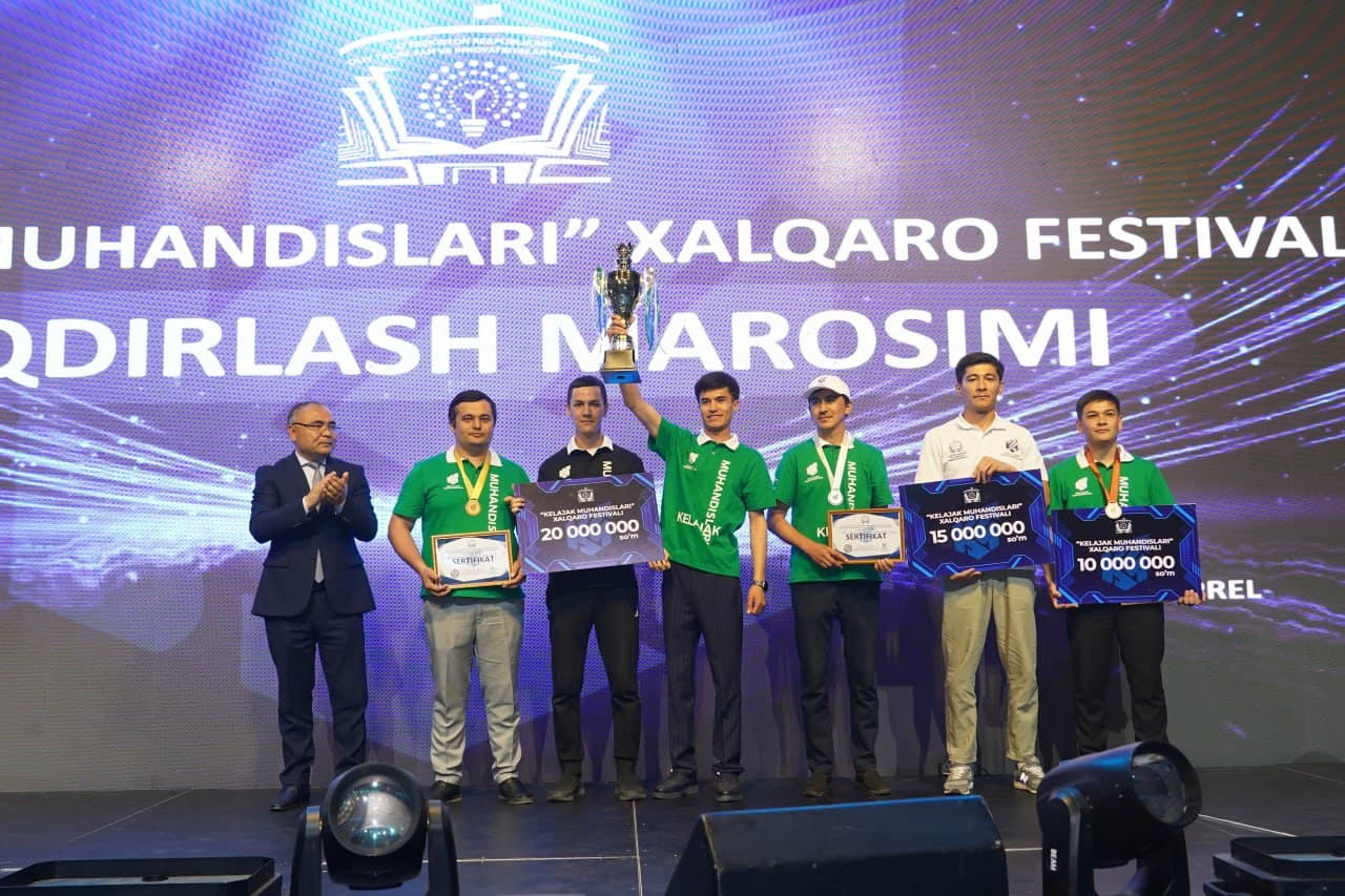 14 mingga yaqin yosh muhandislarni bir maydonga jamlagan xalqaro festival o‘z yakuniga yetdi