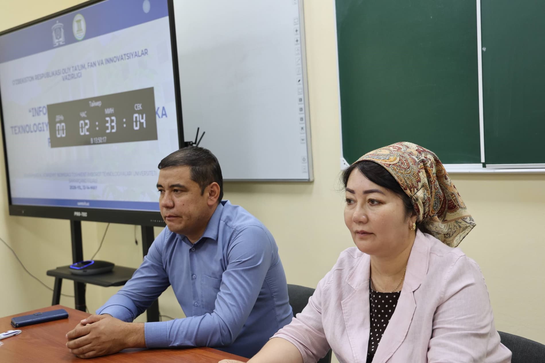TATU Samarqand filialida respublika fan olimpiadasi o‘tkazilmoqda