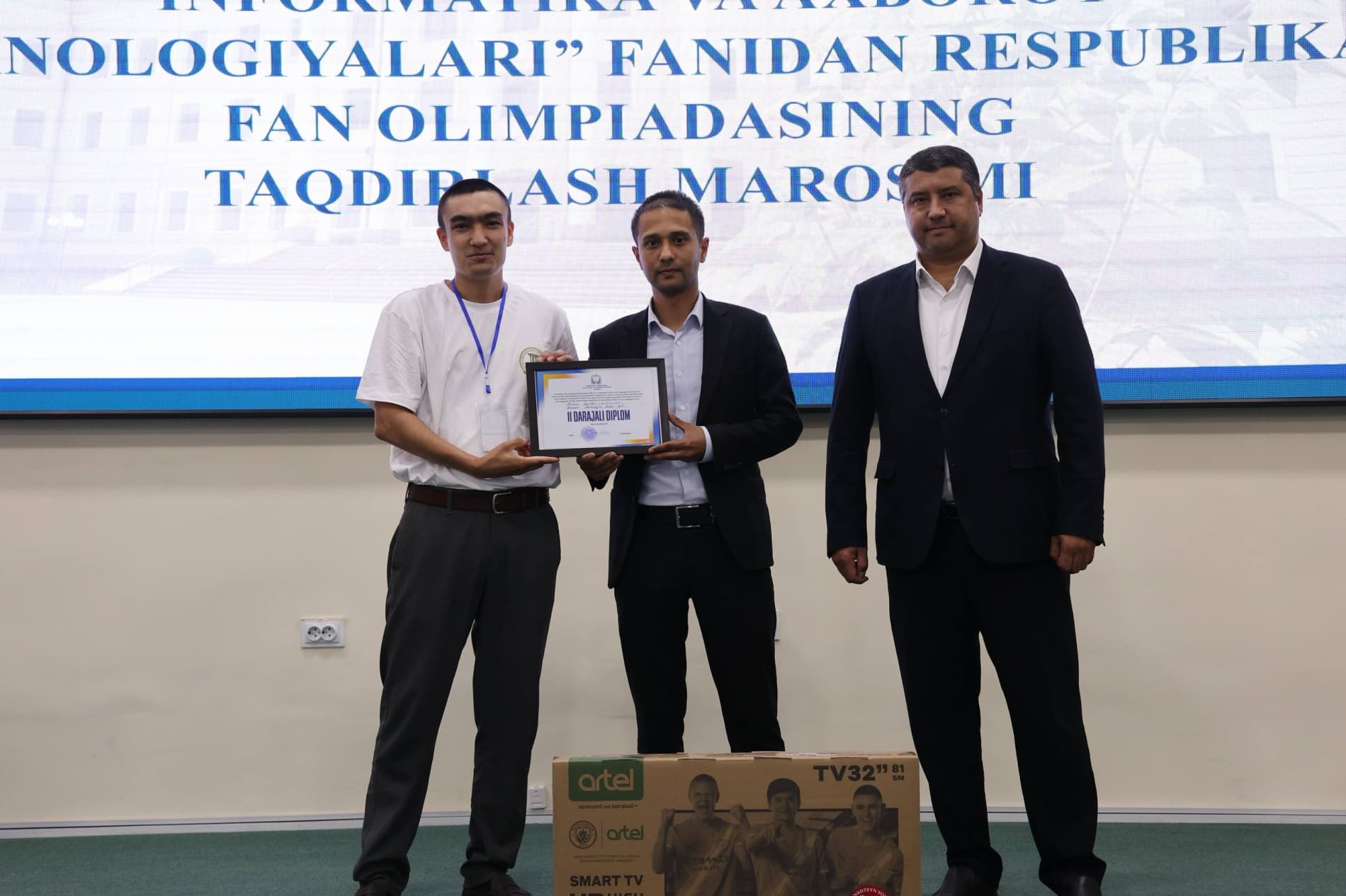 Informatika va axborot texnologiyalari fani bo‘yicha olimpiada g‘oliblari aniqlandi!