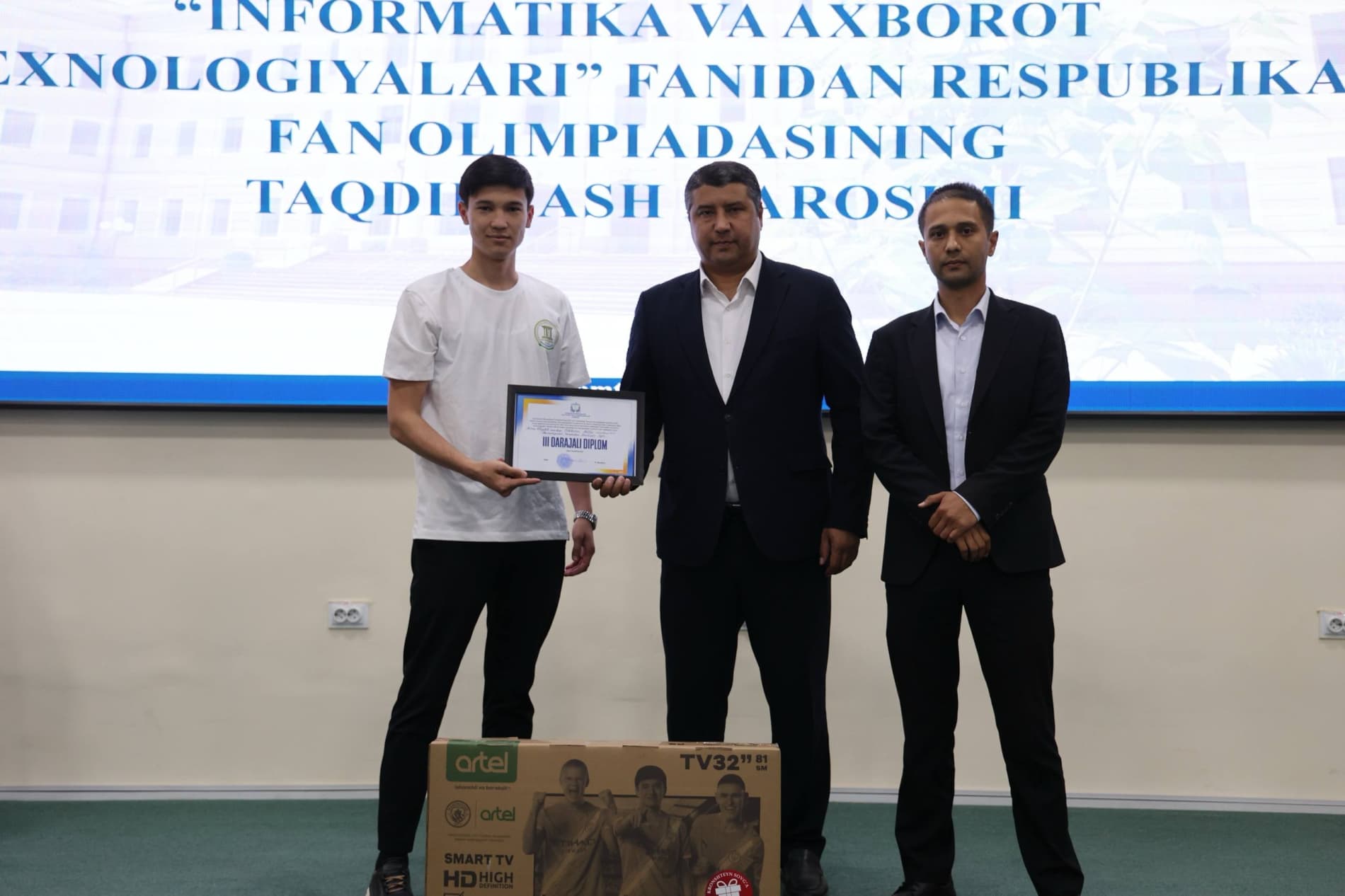 Informatika va axborot texnologiyalari fani bo‘yicha olimpiada g‘oliblari aniqlandi!
