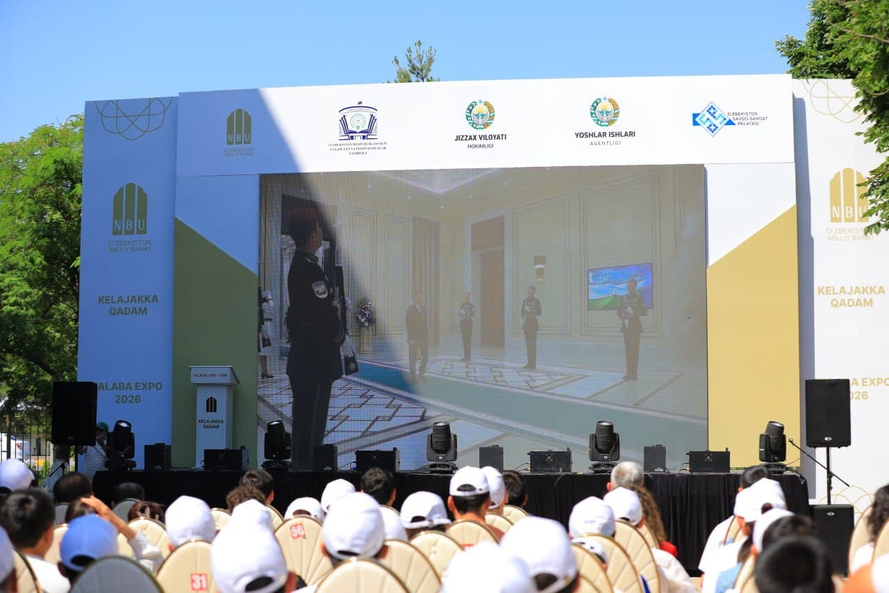 Jizzaxda 6 ming yoshni qamrab olgan “TalabaExpo-2026” ko‘rgazmasi bo‘lib o‘tdi