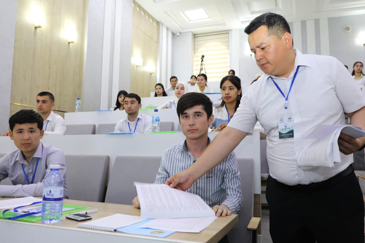 🧪 Kimyo fani bo‘yicha respublika olimpiadasining yakuniy bosqichi Samarqandda bo‘lib o‘tdi!