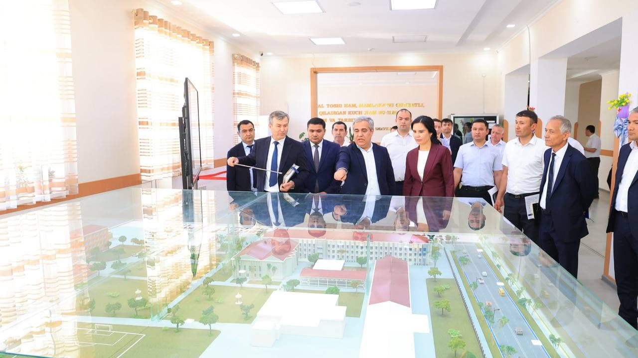 Vazir o‘rinbosari Urganch davlat universitetiga tashrif buyurdi