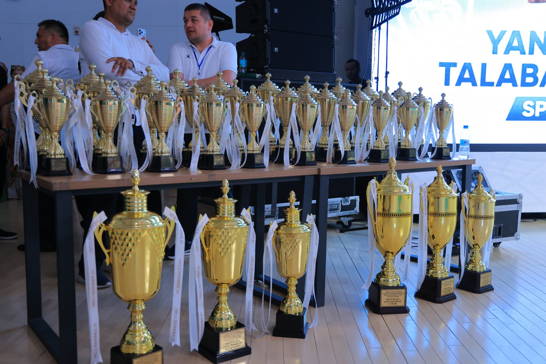 Winners of the “New Uzbekistan Student Olympics” Awarded