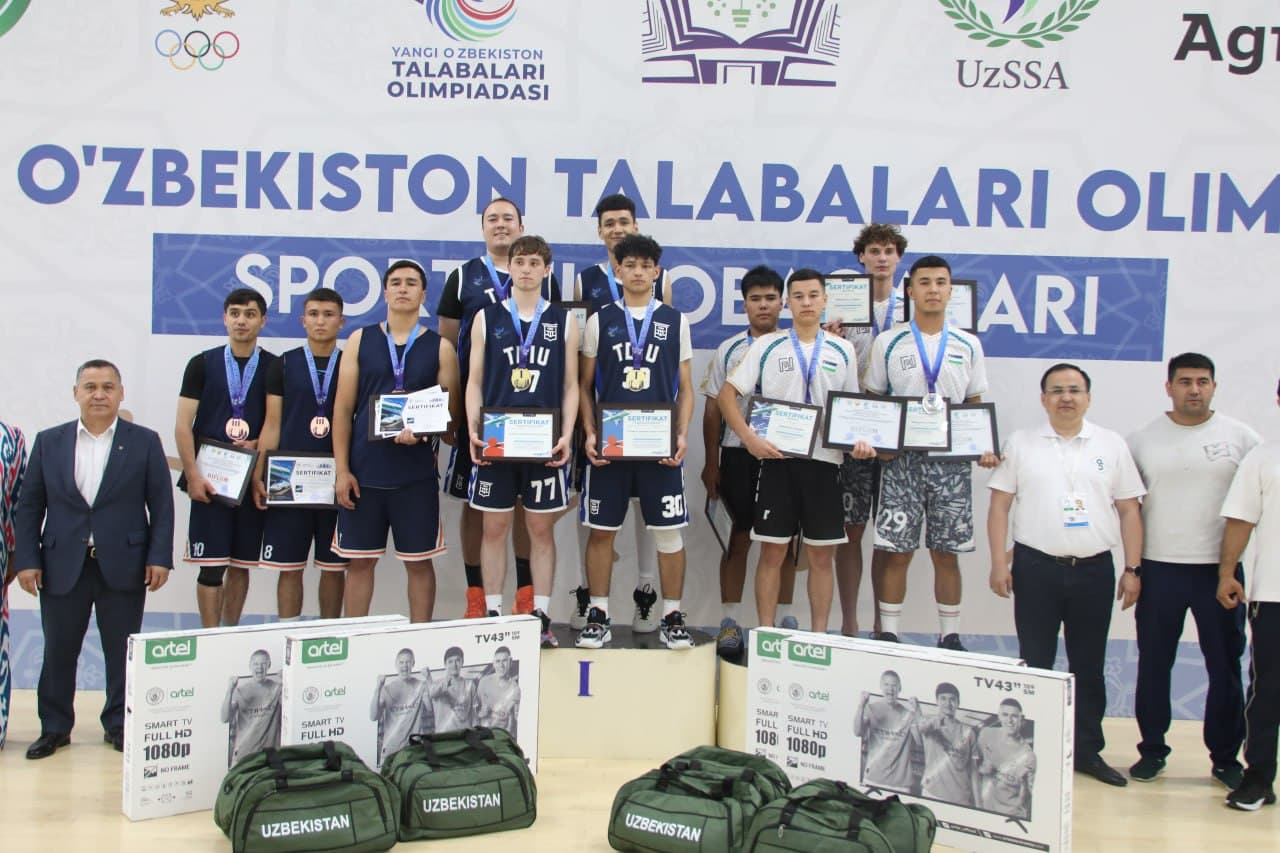 "New Uzbekistan Student Olympiad": winners and medalists in 3x3 basketball have been determined