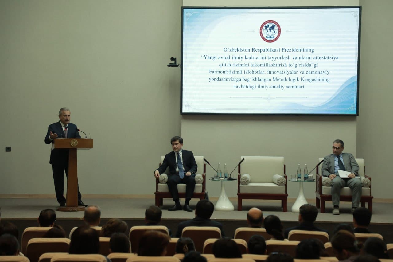 Scientific and Practical Seminar Held on Improving the System of Training and Certification of Research Personnel