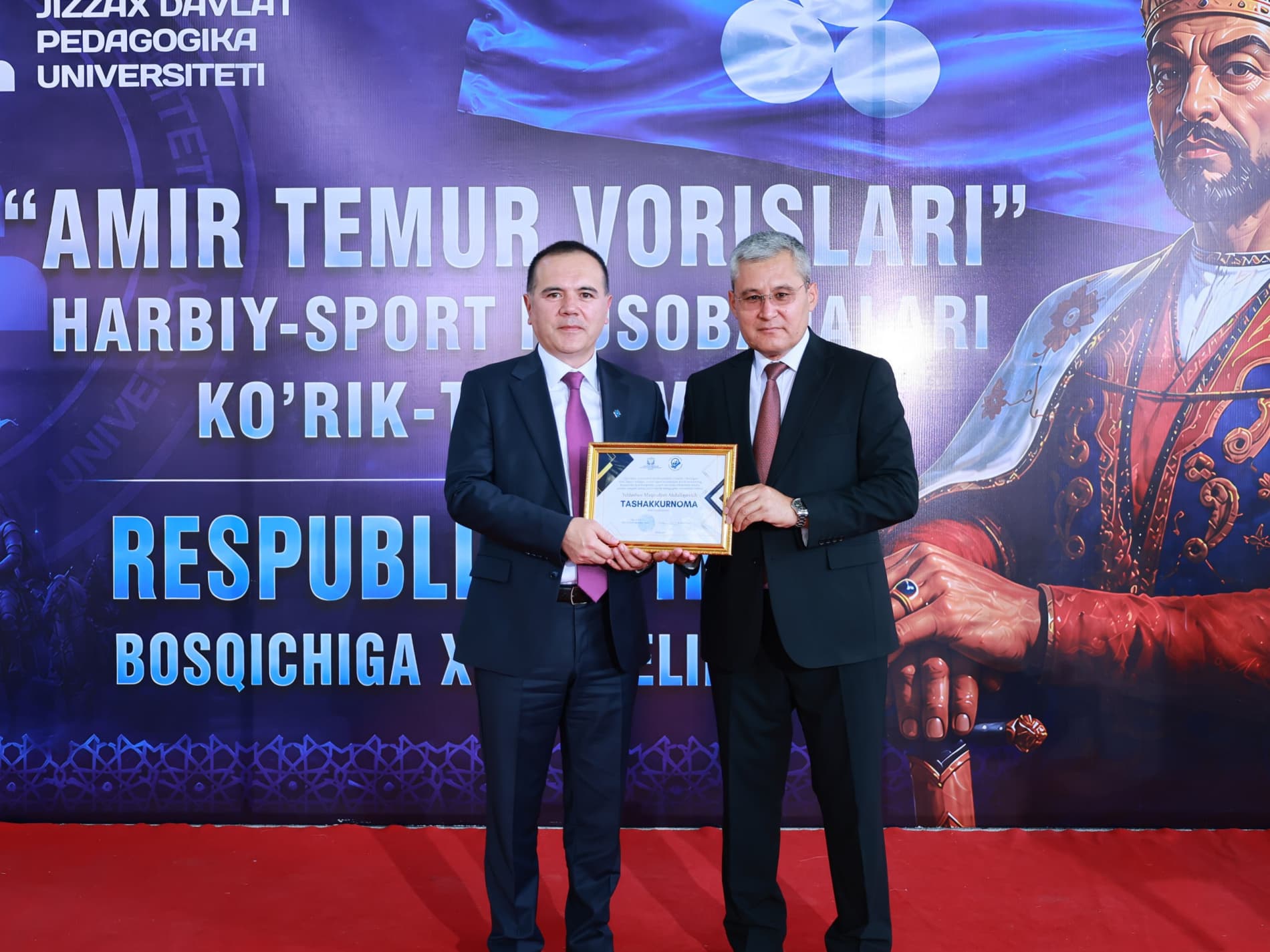 “Amir Temur vorislari” harbiy-sport musobaqasi g‘oliblari tantanali taqdirlandi!