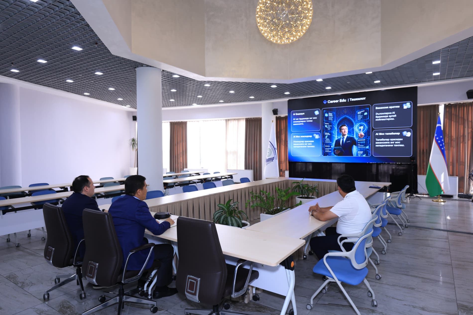 Training Seminar Held on the Career.edu.uz Platform
