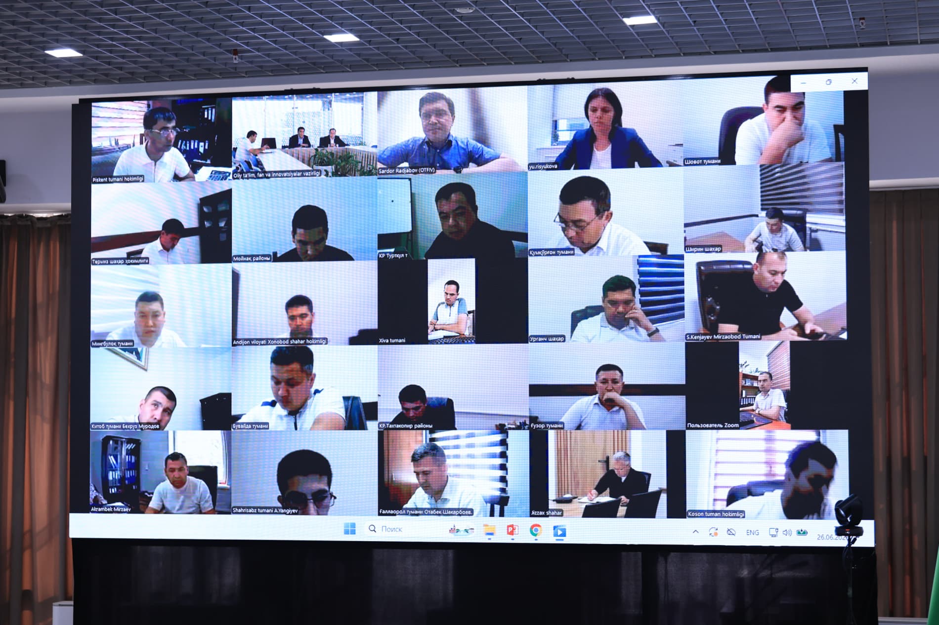 Training Seminar Held on the Career.edu.uz Platform
