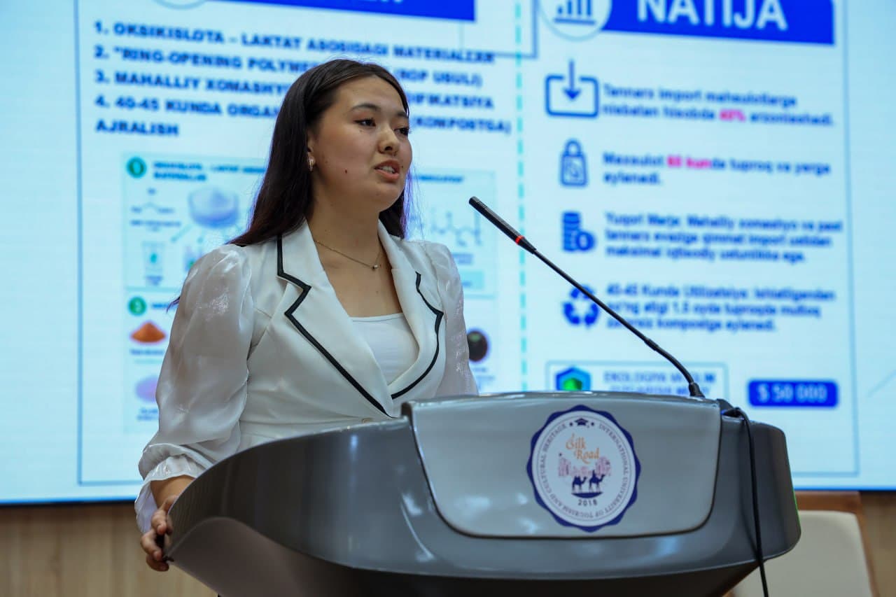 Talaba Expo–2026 doirasida biznes loyiha va start-uplar taqdimoti bo‘lib o‘tdi