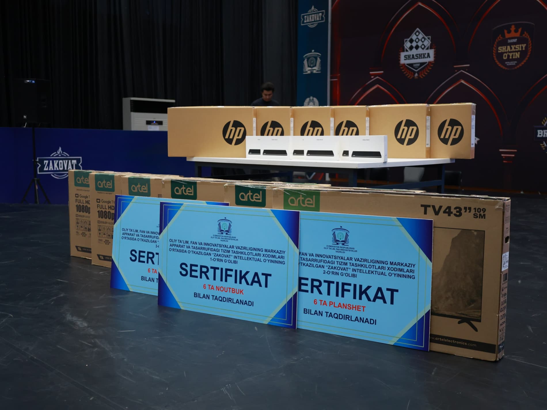 Vazirlik tizimi xodimlari o‘rtasida “Zakovat” intellektual o‘yini o‘tkazildi