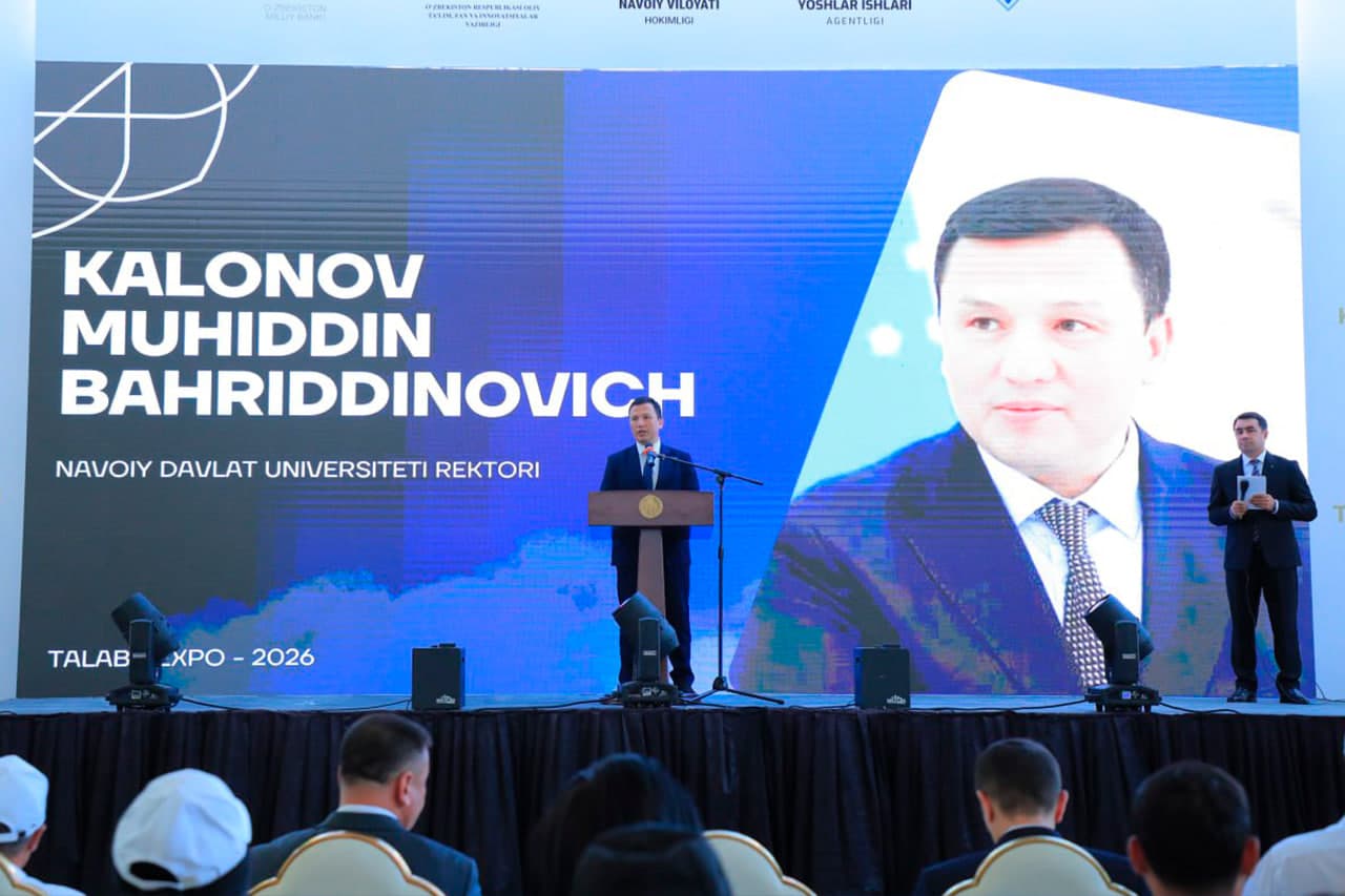 Navoiyda “TalabaExpo – 2026” kasb va ta’lim ko‘rgazmasi boshlandi