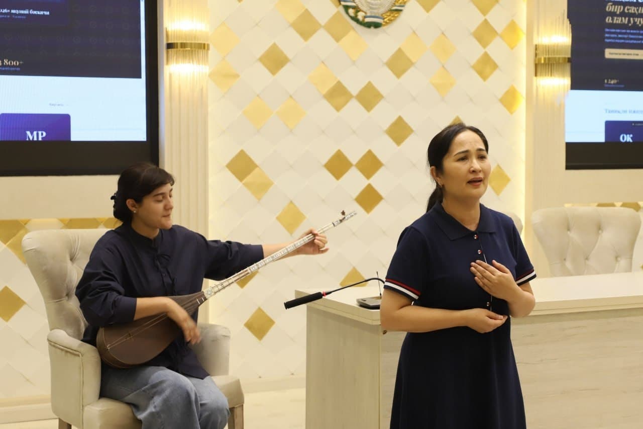 "Hududiy elektr tarmoqlari" AJda maqom san’atiga bag‘ishlangan ma’naviyat tadbiri bо‘lib о‘tdi