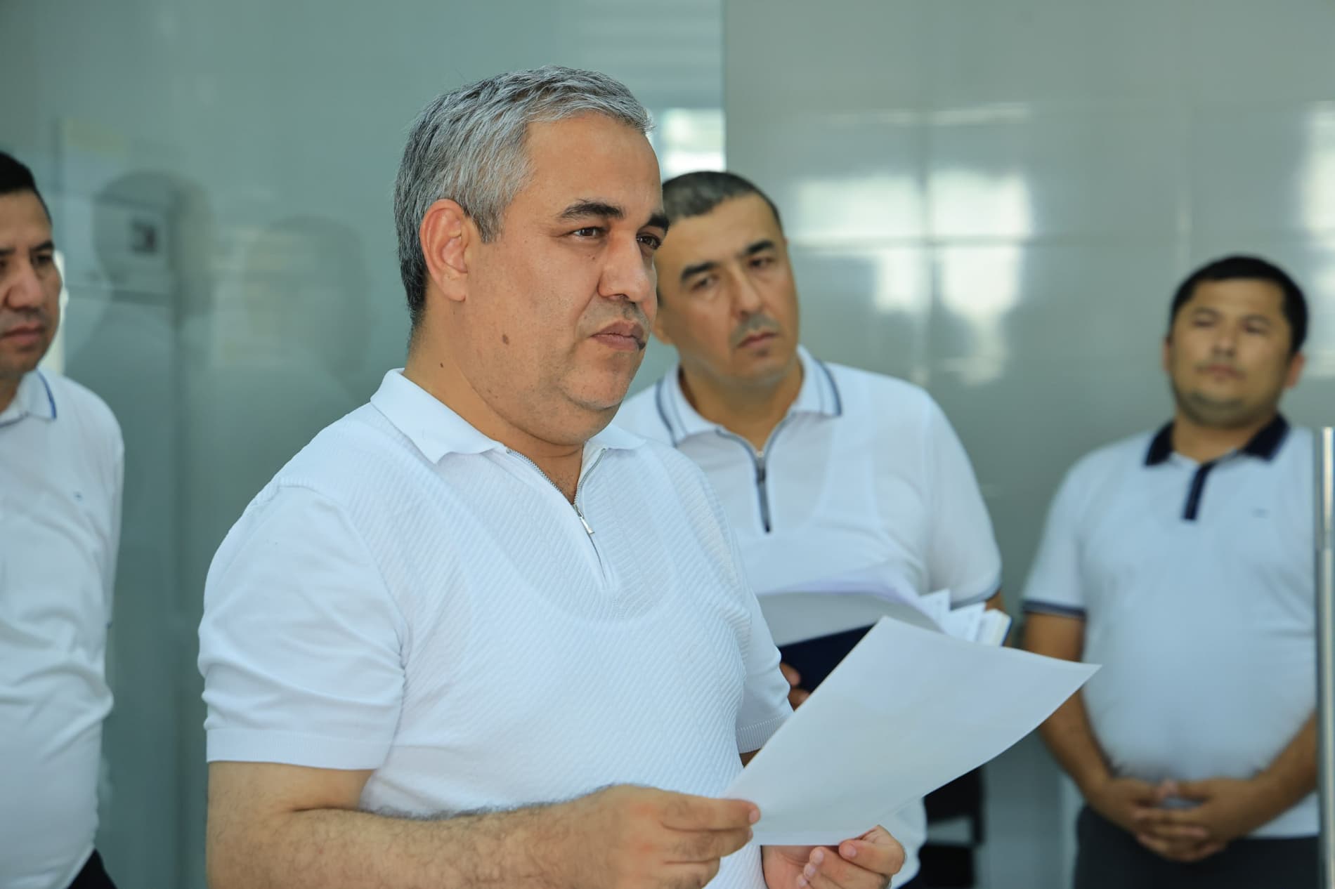 Oktam Salomov, Deputy Minister of Higher Education, Science and Innovation of the Republic of Uzbekistan, paid an official visit to Namangan State University.