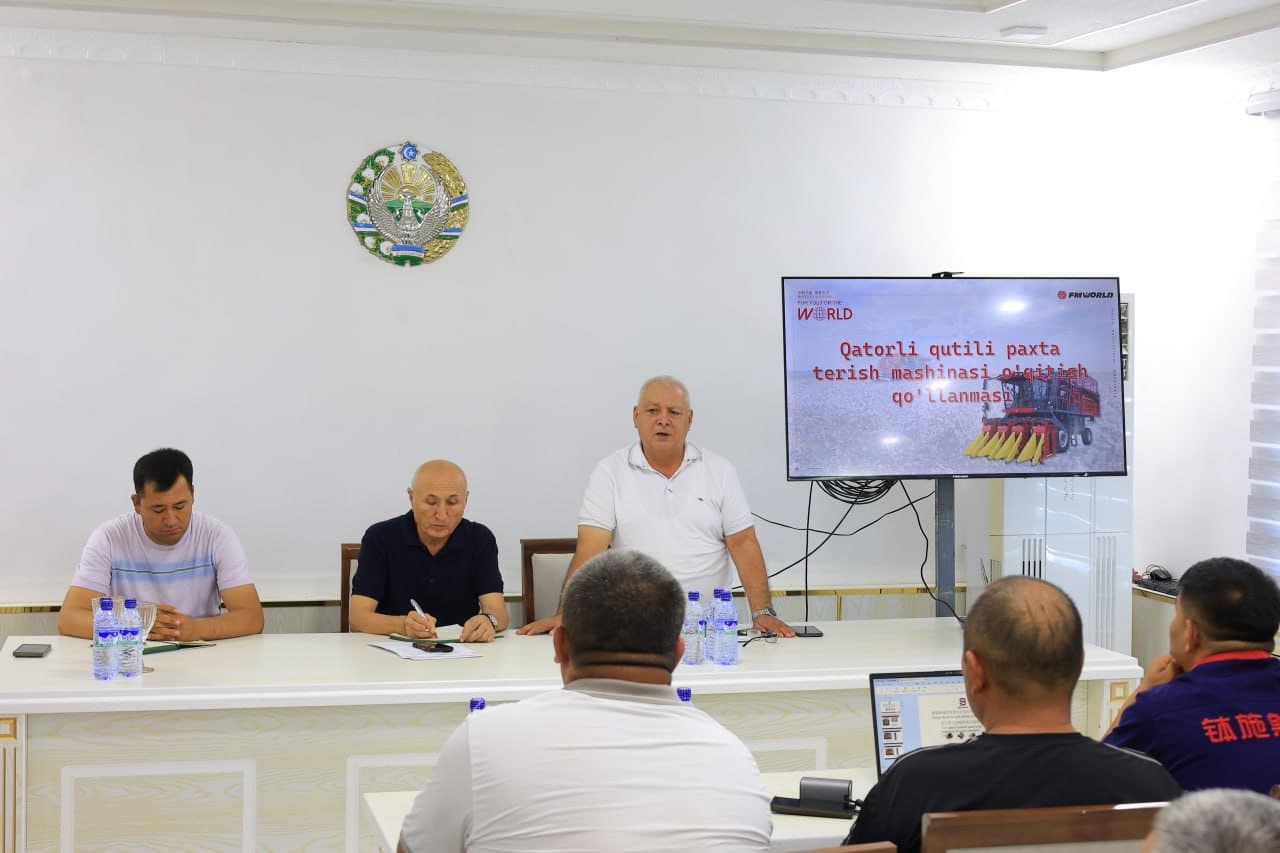 Preparing for the Cotton Harvesting Season: Training Courses Organized for Machine Operators